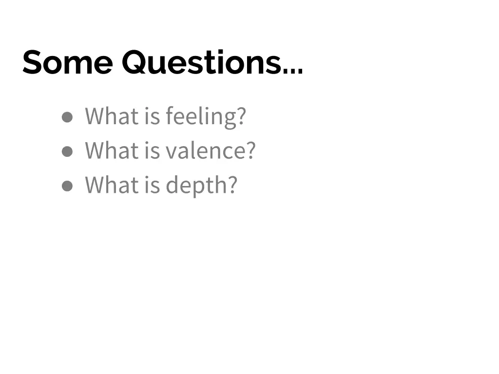some questions 3