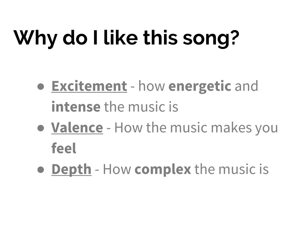 why do i like this song 2
