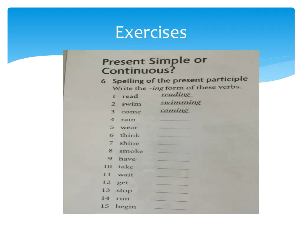 exercises