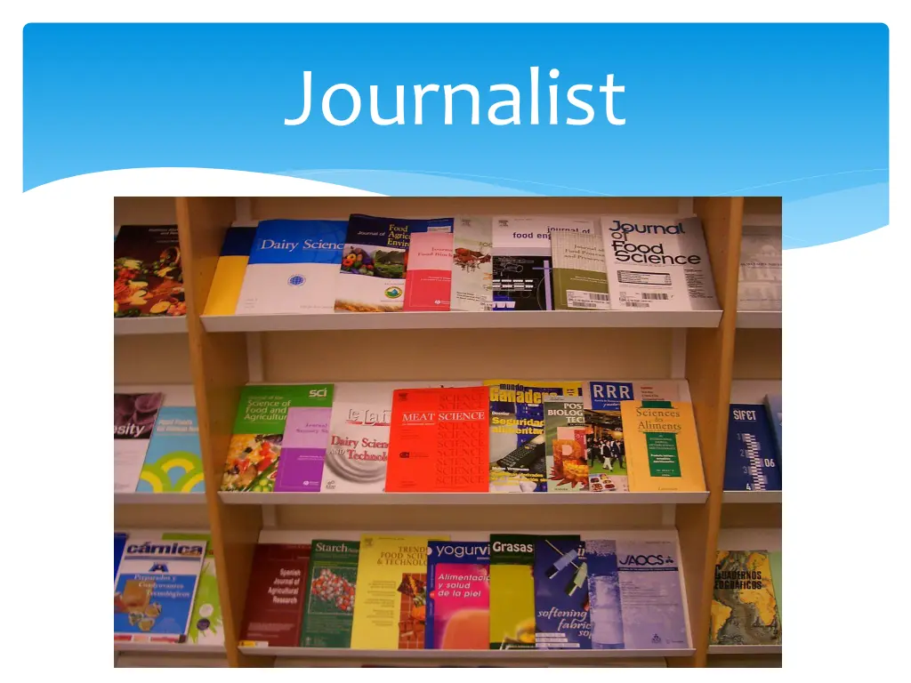 journalist
