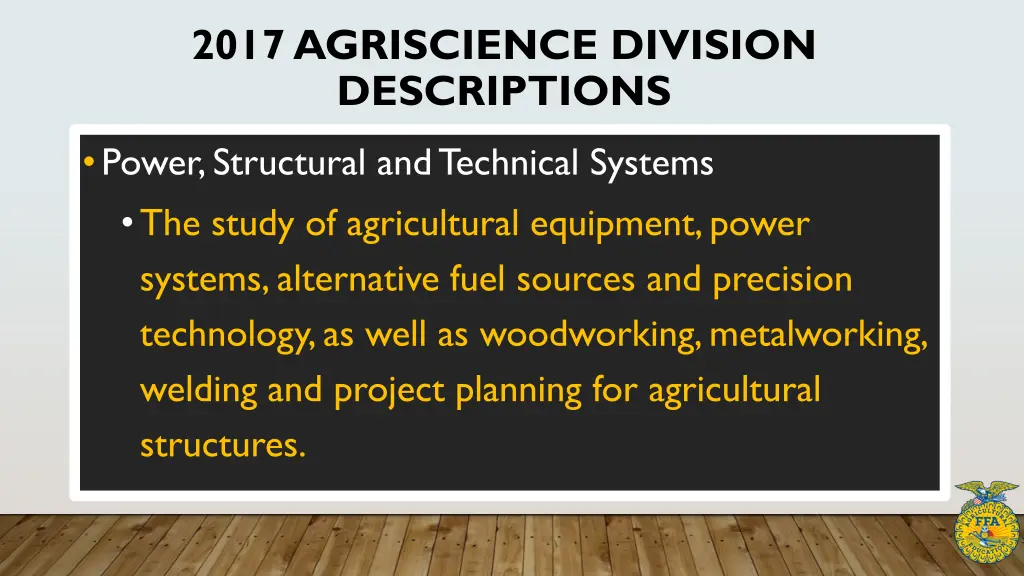 2017 agriscience division descriptions 9