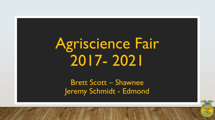 agriscience fair 2017 2021