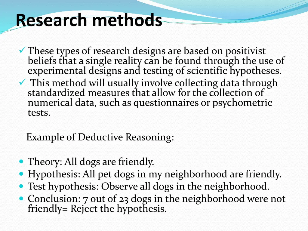 research methods 2