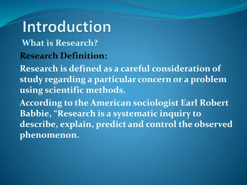 what is research research definition research