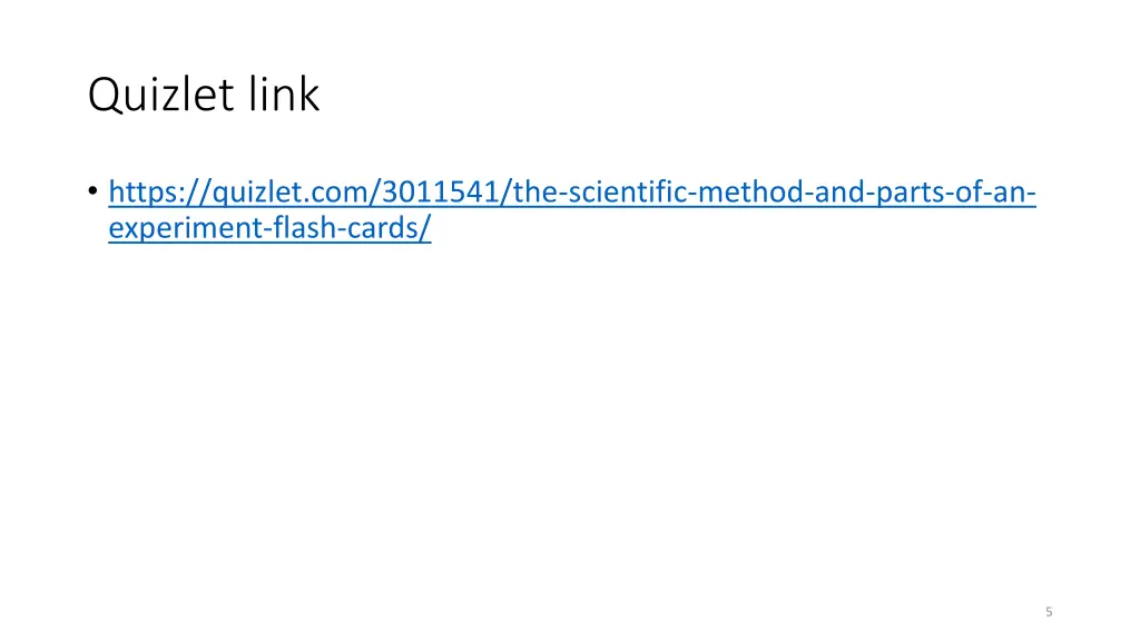 quizlet link