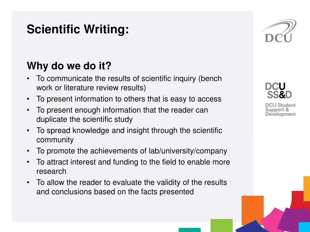 scientific writing 1