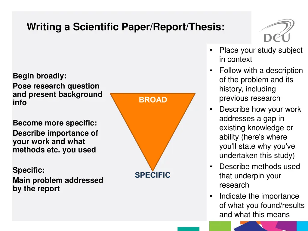 writing a scientific paper report thesis 5