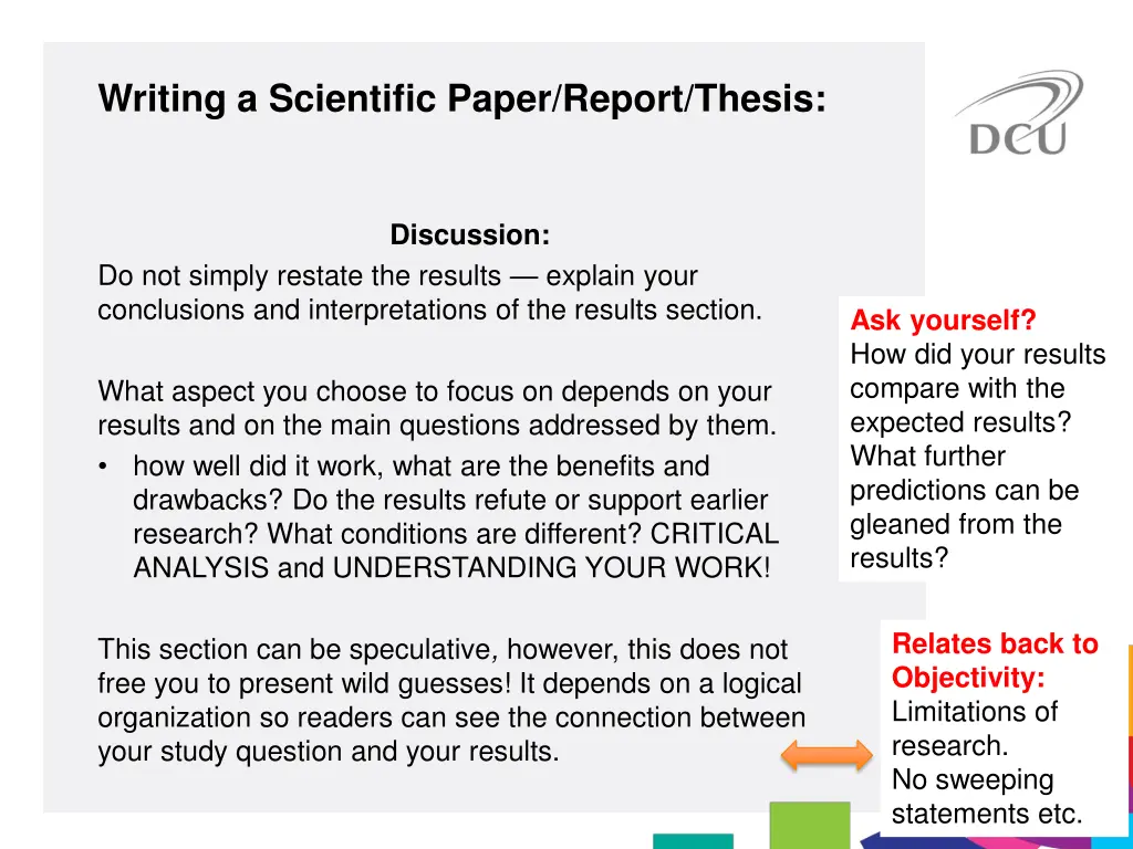 writing a scientific paper report thesis 8
