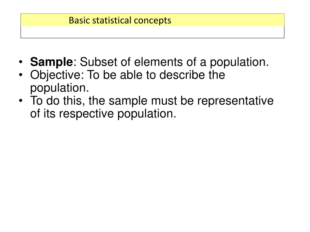basic statistical concepts 1