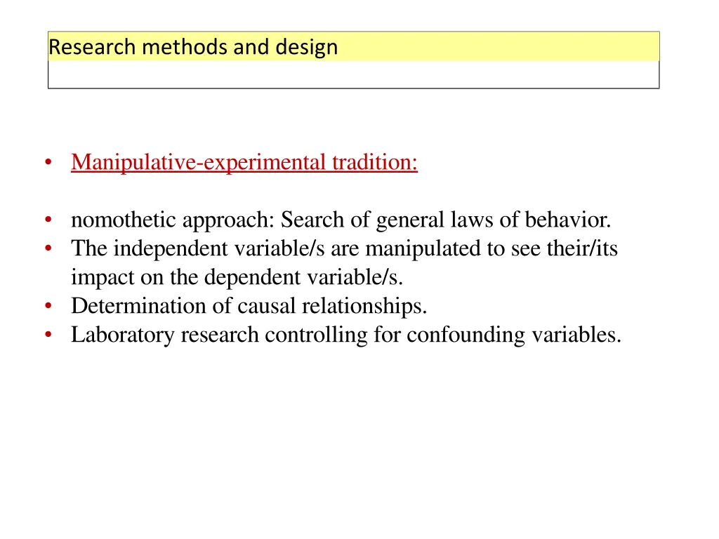 research methods and design 1