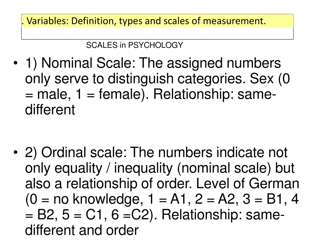 variables definition types and scales 2