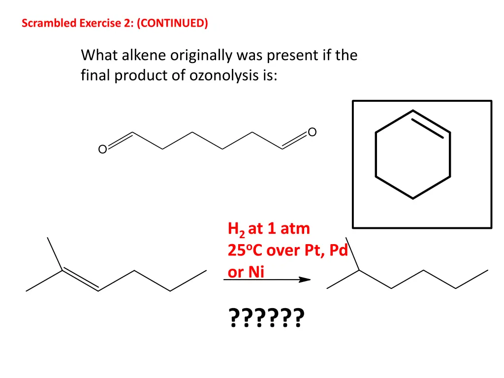 scrambled exercise 2 continued 2