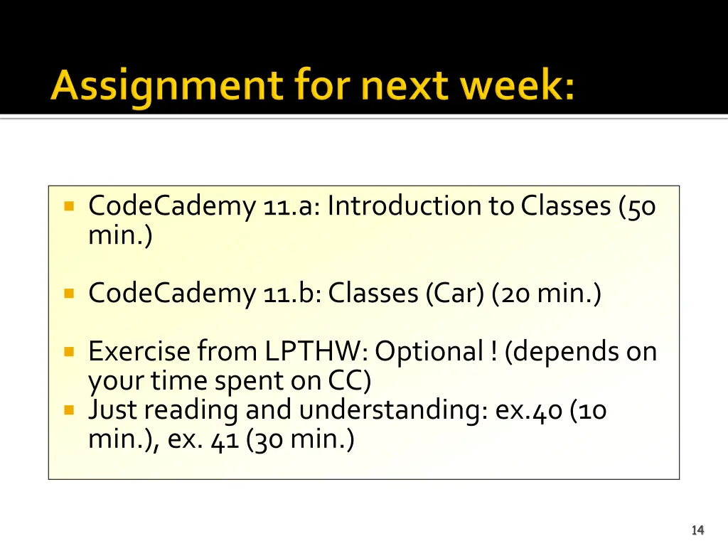 codecademy 11 a introduction to classes 50 min