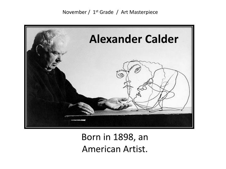 november 1 st grade art masterpiece