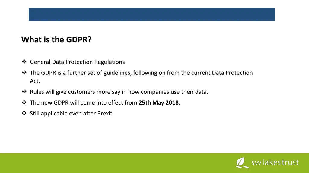 what is the gdpr