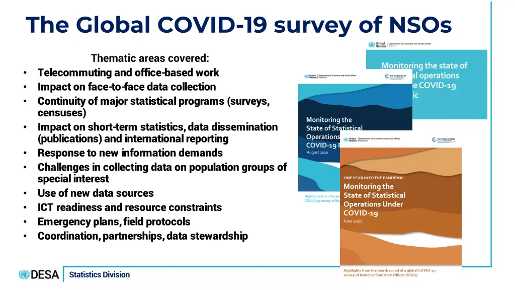 the global covid 19 survey of nsos 1