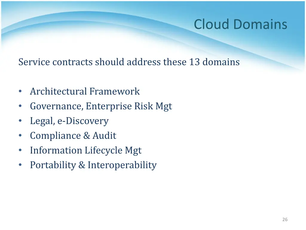 cloud domains