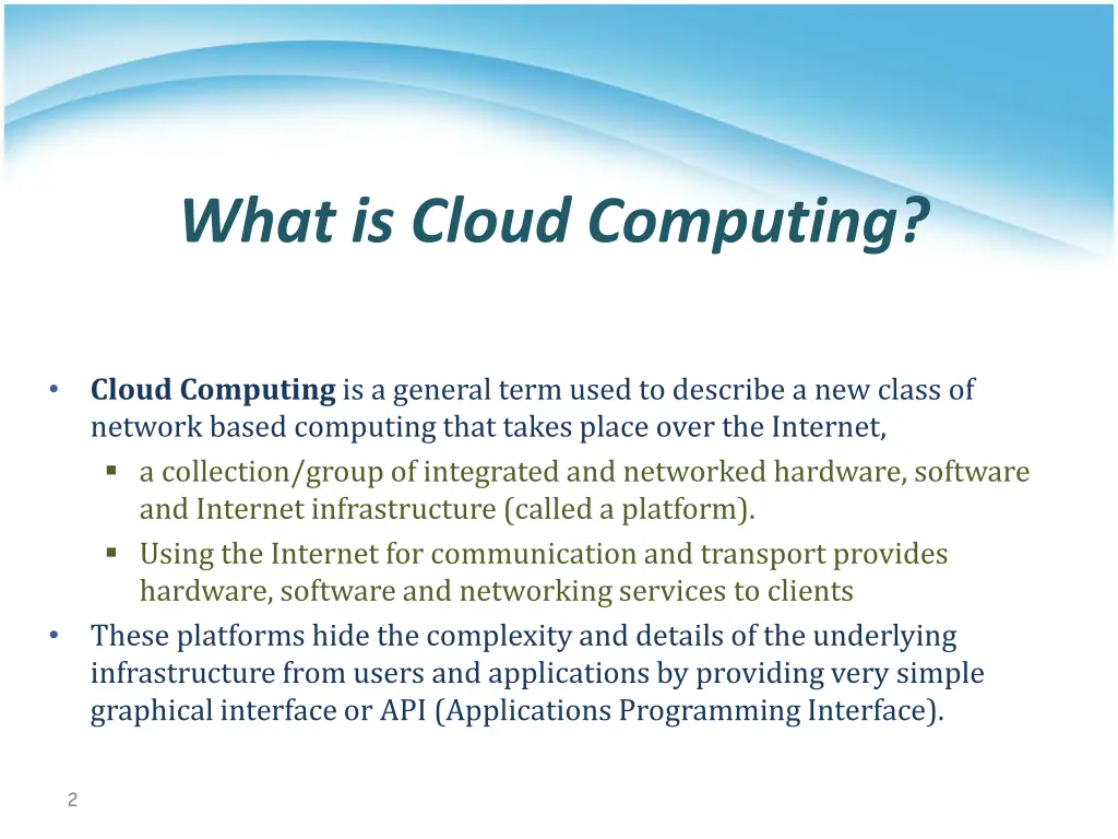 what is cloud computing