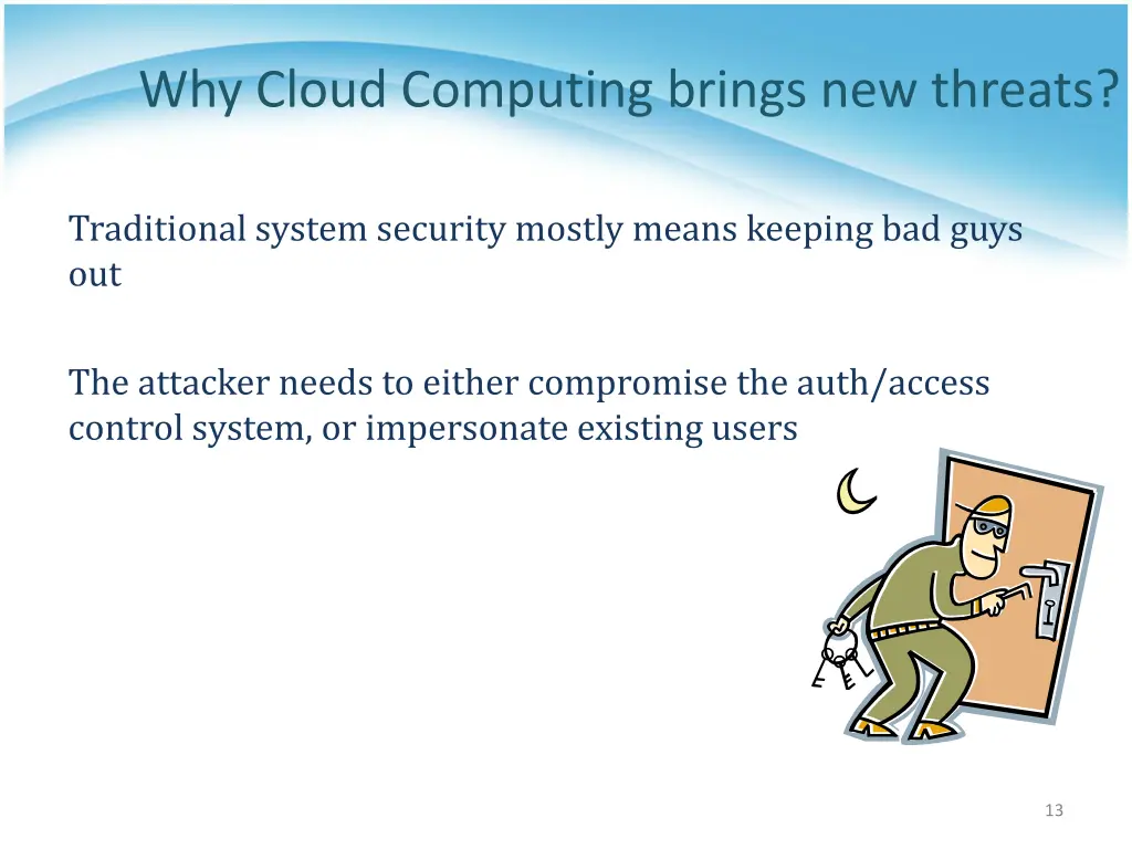 why cloud computing brings new threats