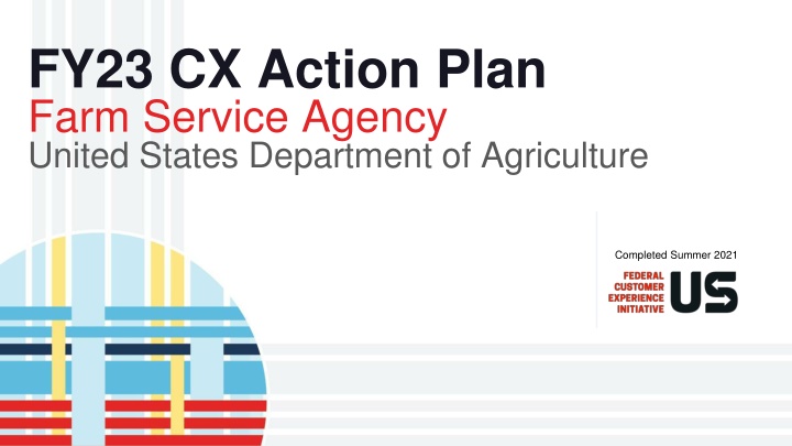 fy23 cx action plan farm service agency united