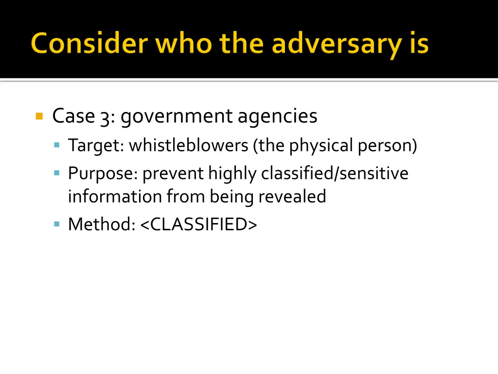case 3 government agencies target whistleblowers