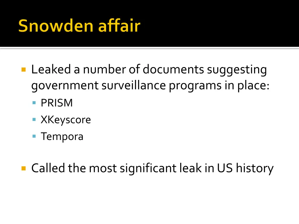 leaked a number of documents suggesting
