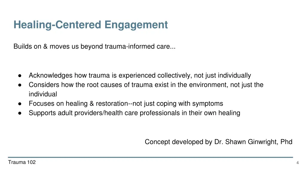 healing centered engagement