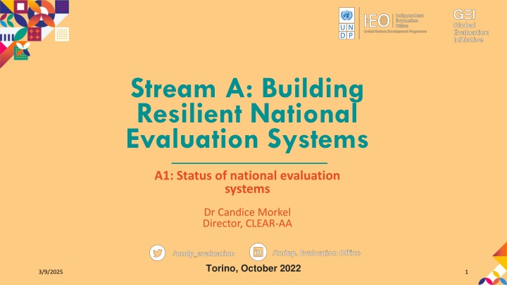 stream a building resilient national evaluation