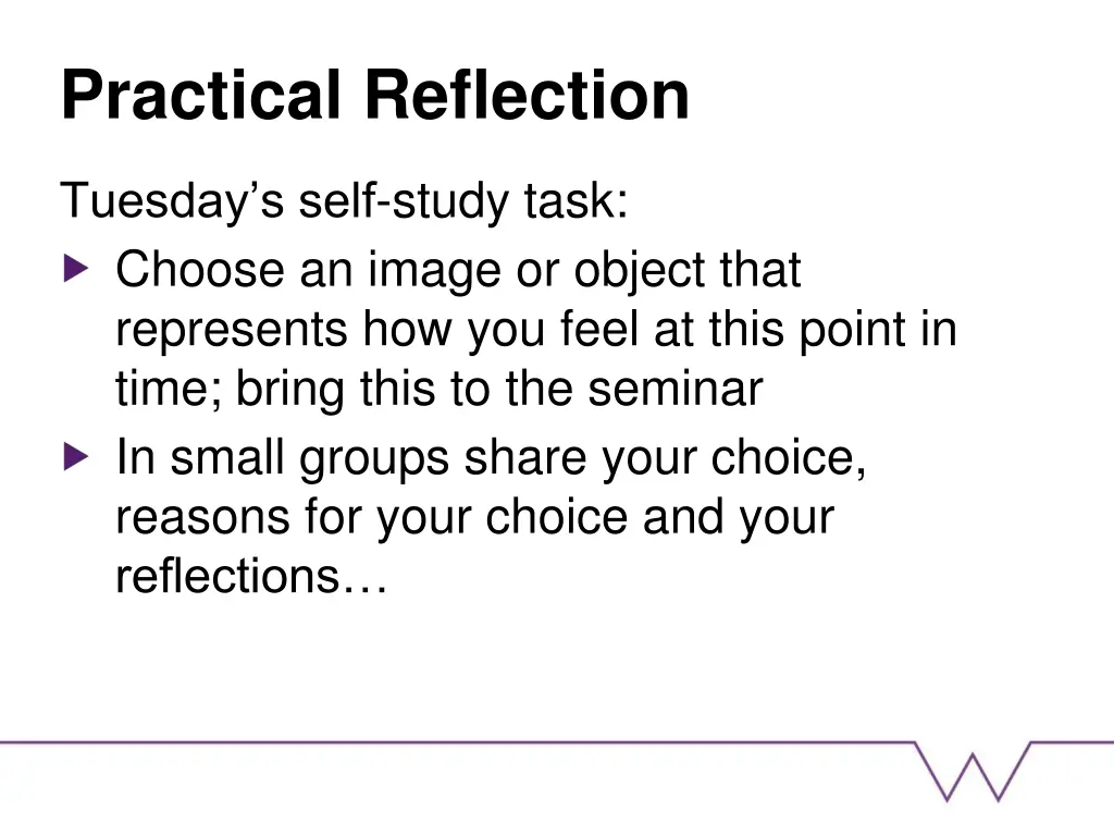 practical reflection