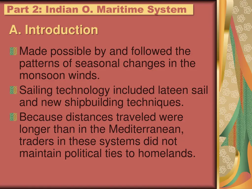 part 2 indian o maritime system 1