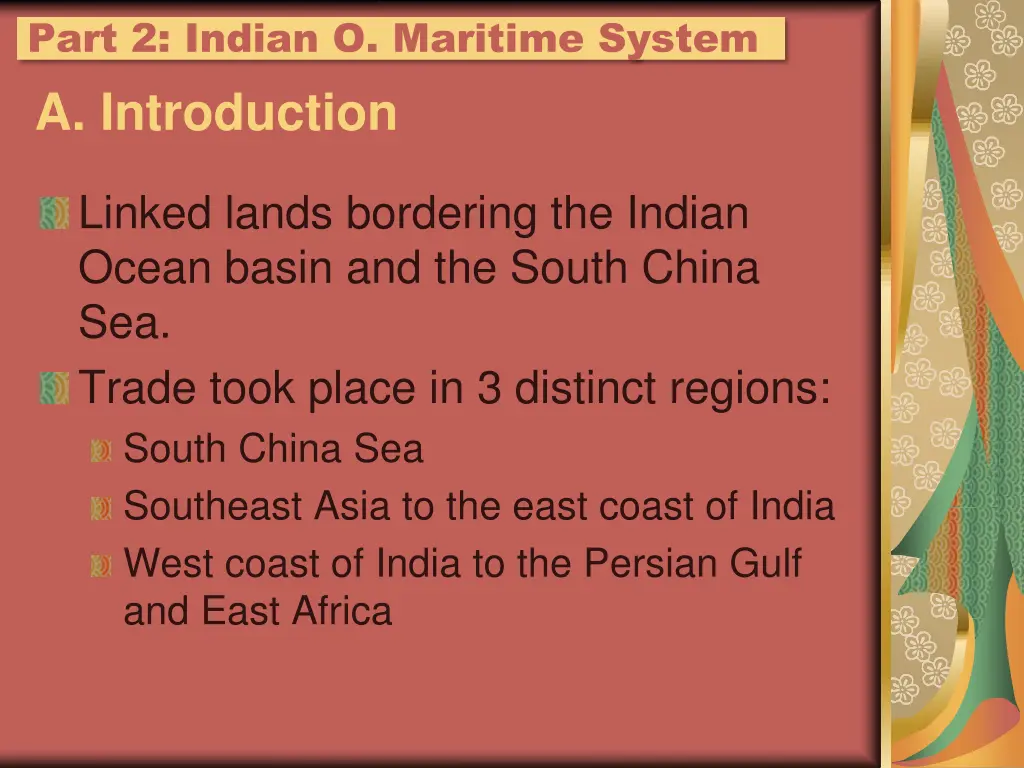 part 2 indian o maritime system