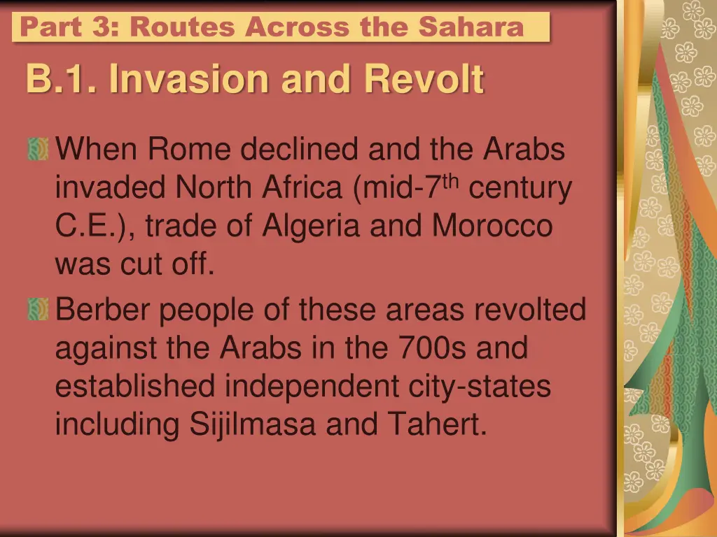part 3 routes across the sahara 4