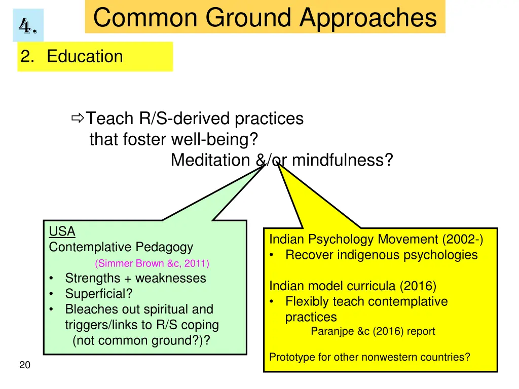 common ground approaches 2