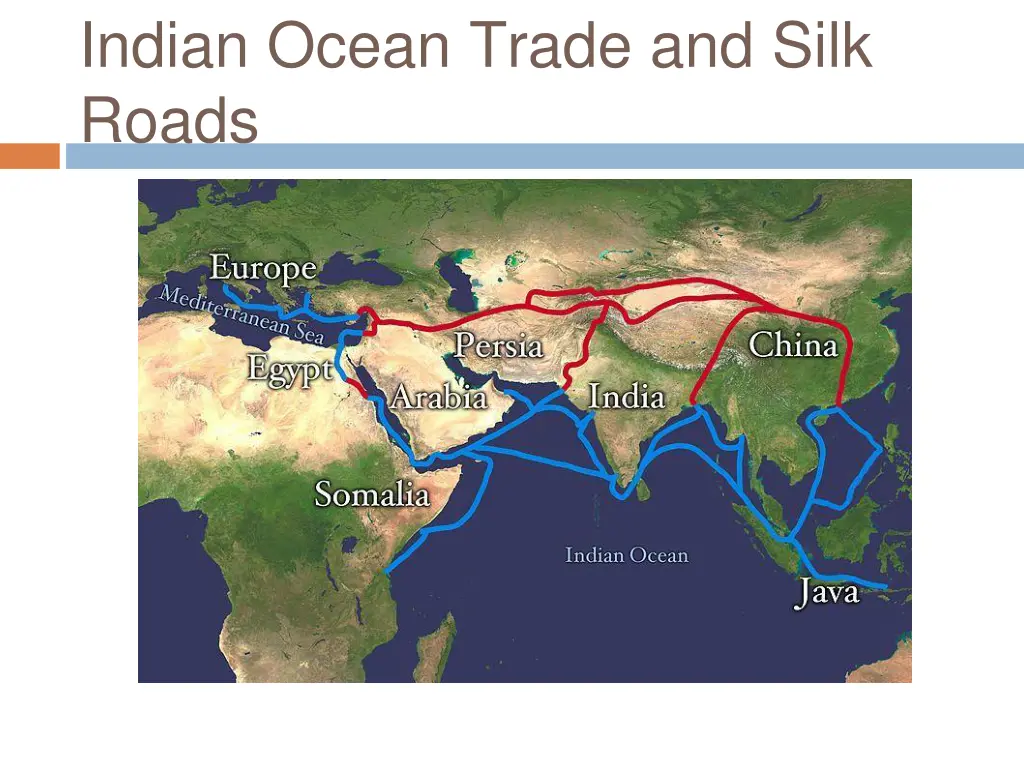 indian ocean trade and silk roads