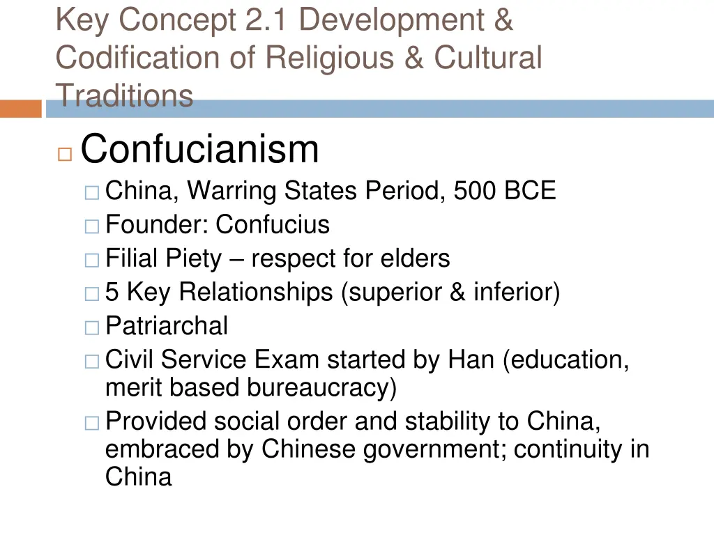 key concept 2 1 development codification 3