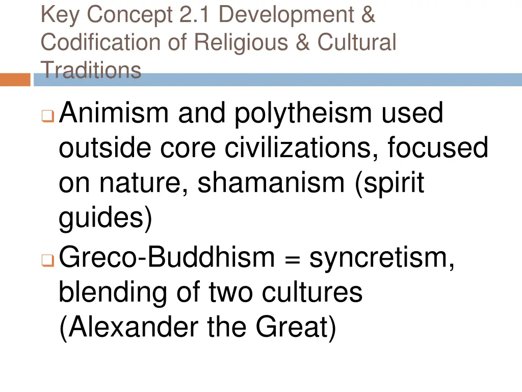 key concept 2 1 development codification 9