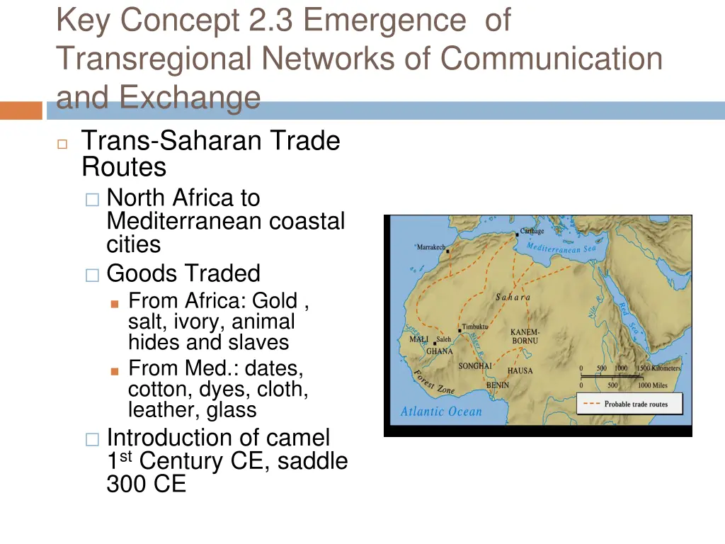 key concept 2 3 emergence of transregional 2
