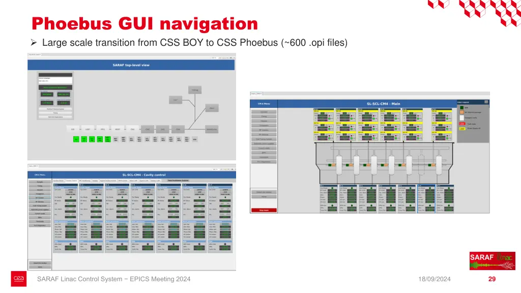 phoebus gui navigation large scale transition