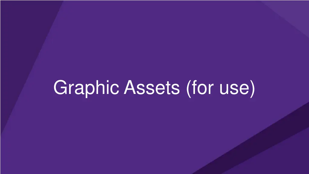 graphic assets for use