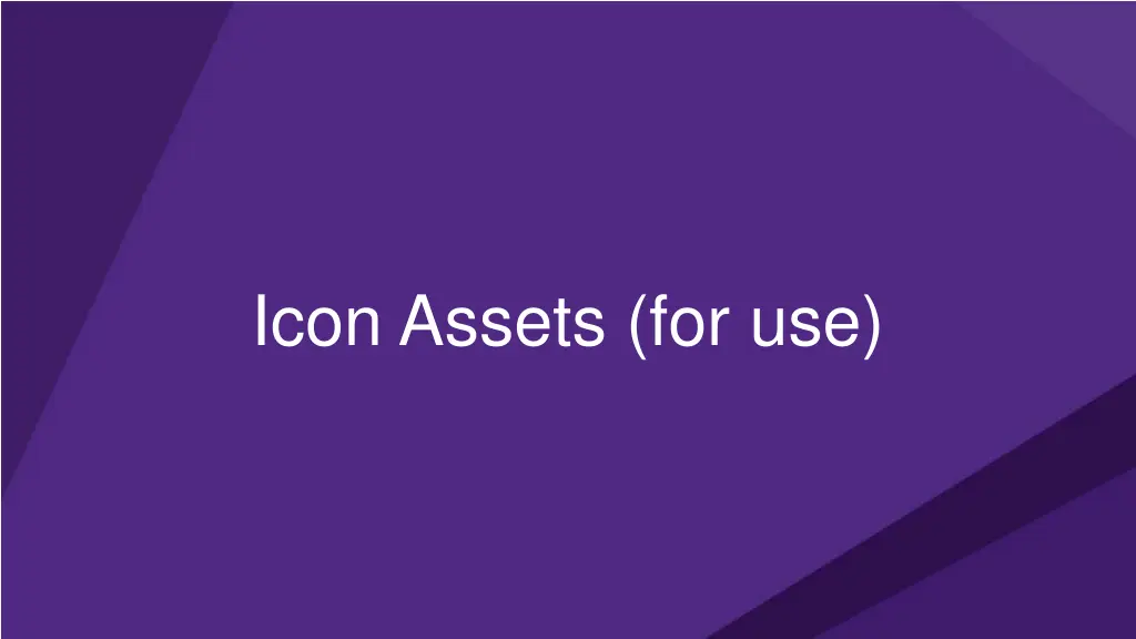 icon assets for use