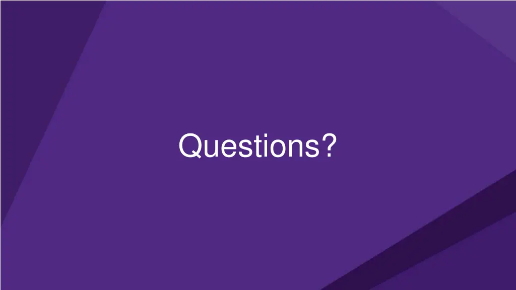 questions