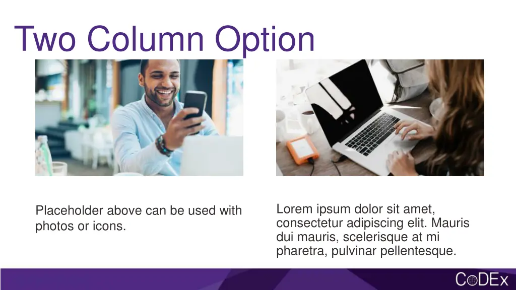 two column option 2