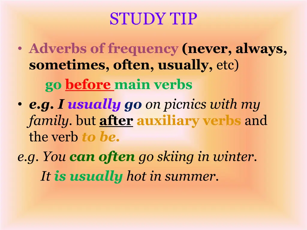 study tip 1