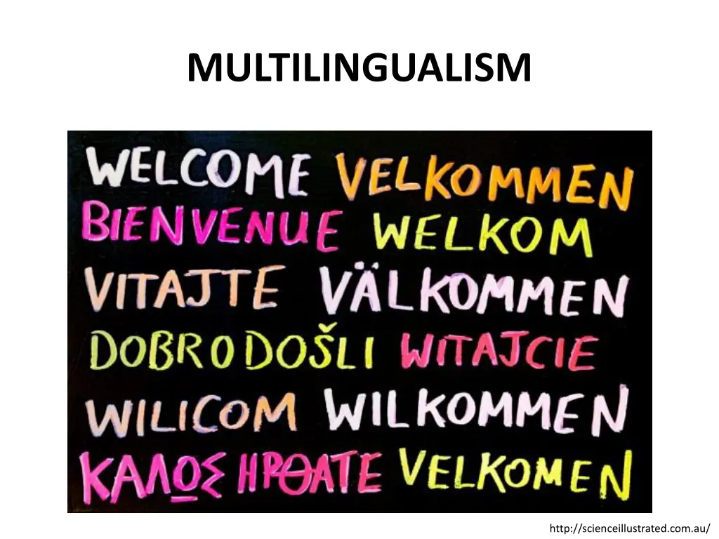 multilingualism