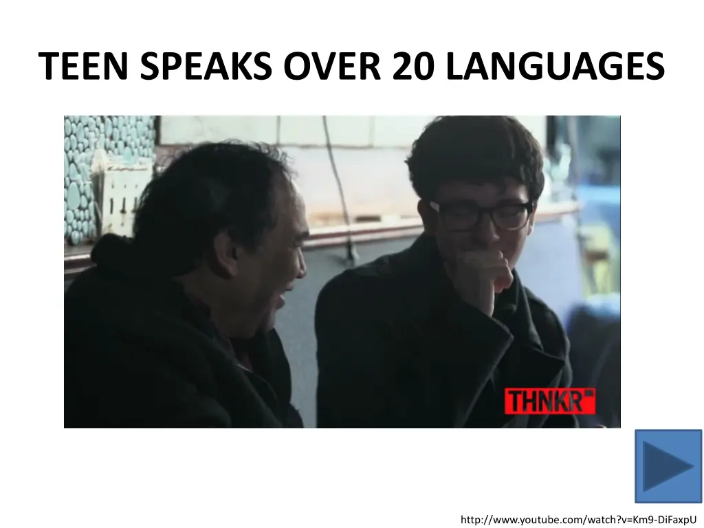 teen speaks over 20 languages
