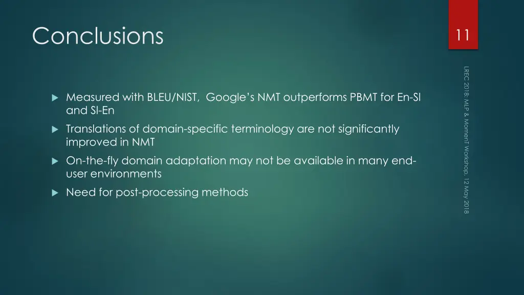 conclusions