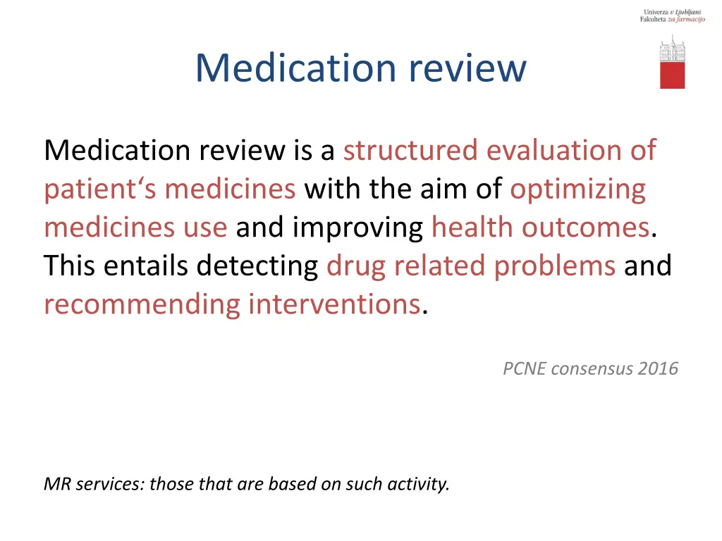 medication review 1