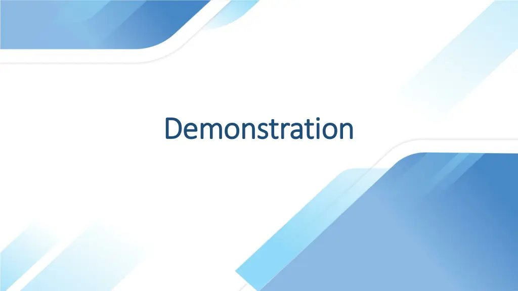 demonstration demonstration