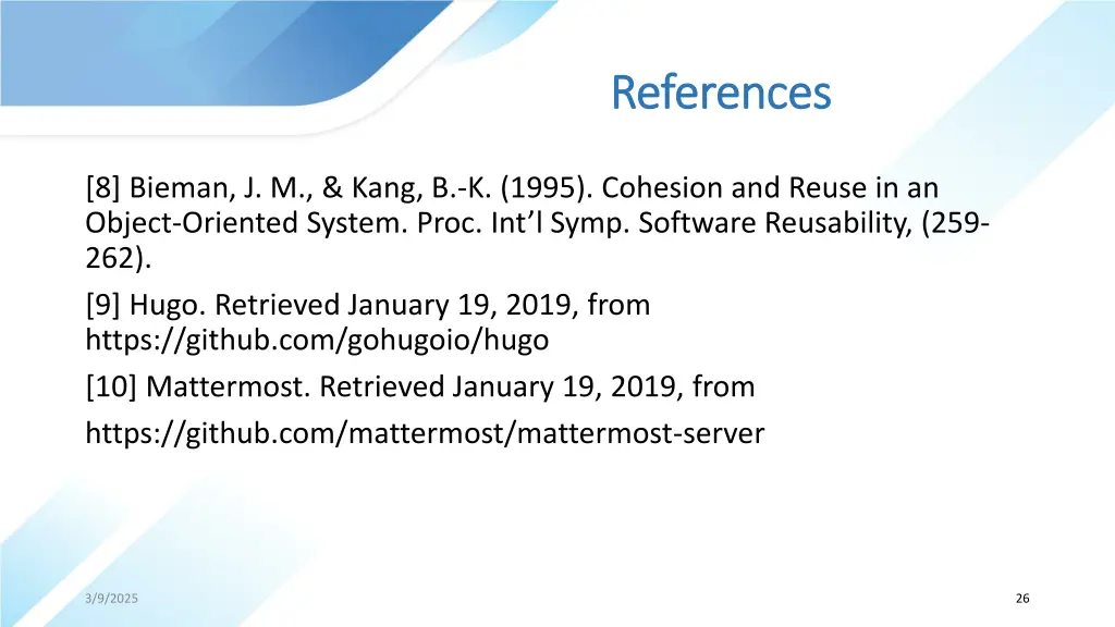 references references 2