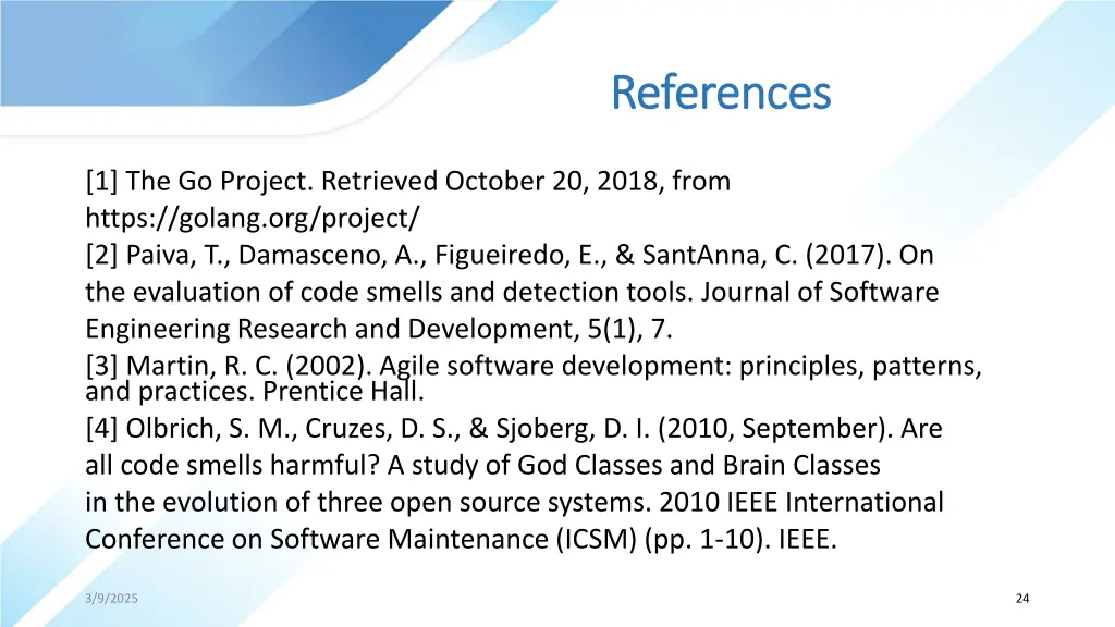 references references